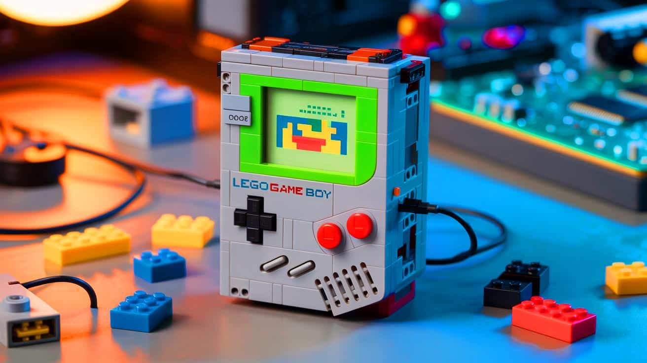 Featured image for Aussie Gamer Turns LEGO Game Boy into a Working Console