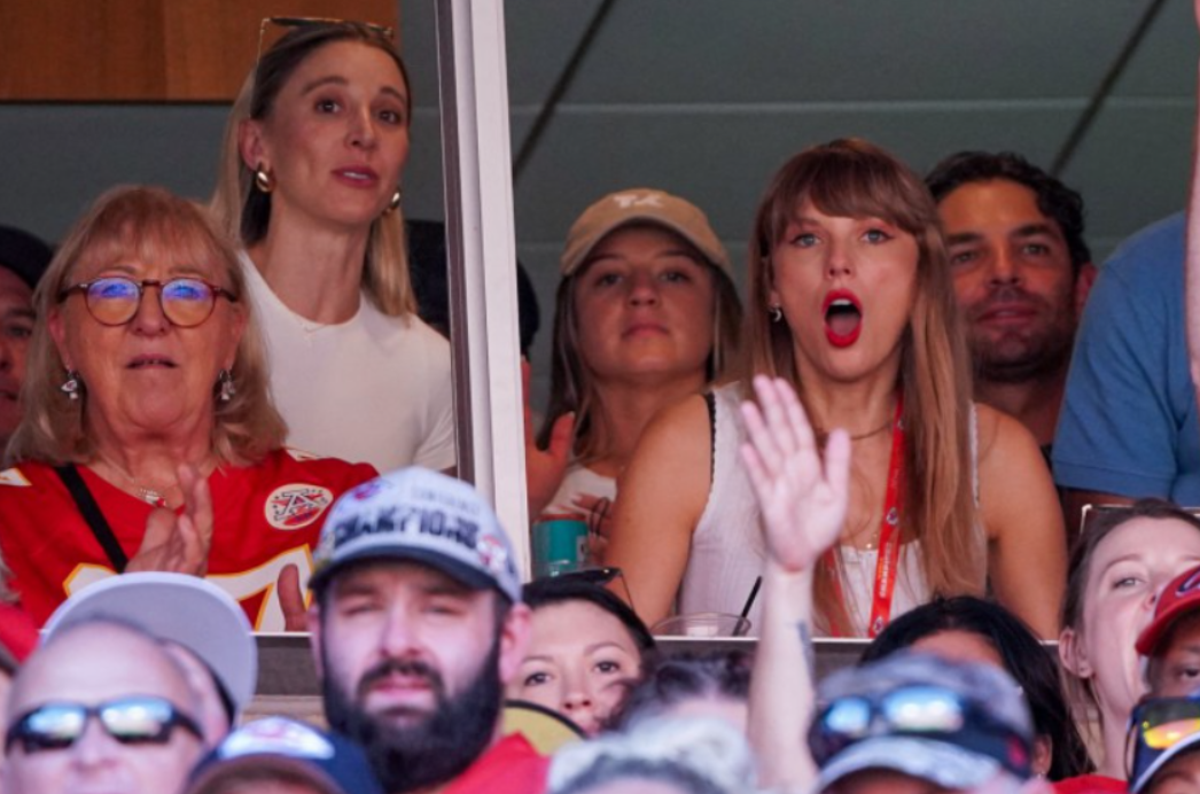 Taylor Swift Joins Travis Kelce at Chiefs Game, Fueling Dating Speculations