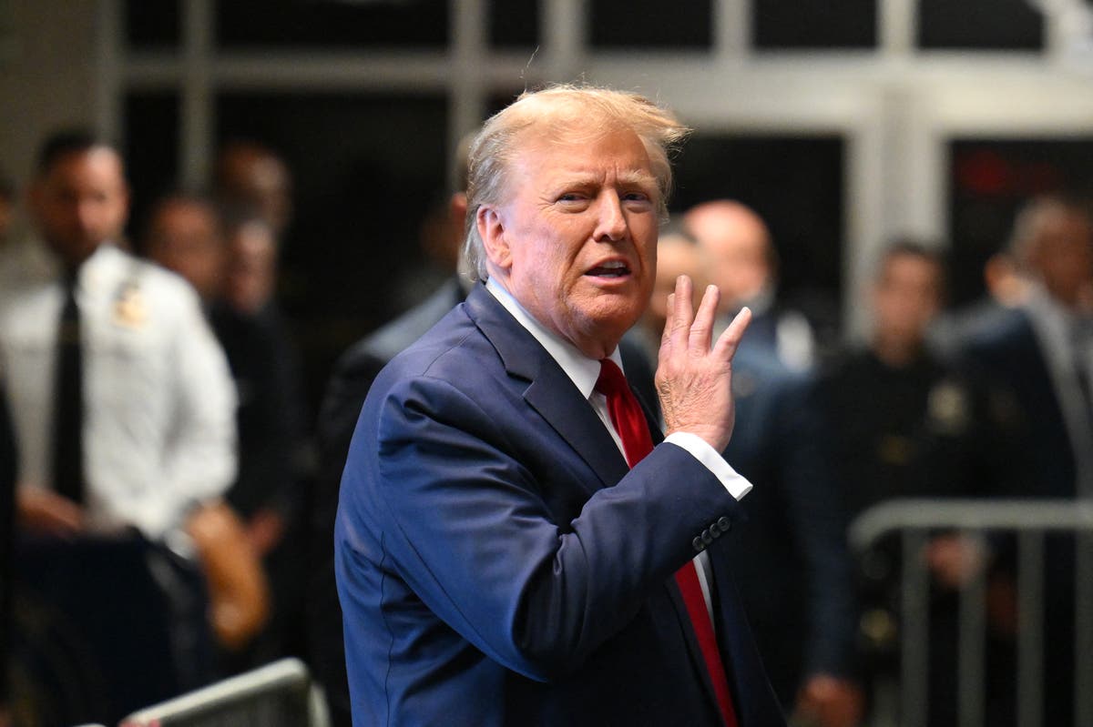 "Manhattan DA Requests Gag Order Against Trump in Hush Money Case"