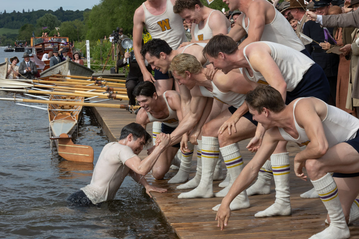 Featured image for "The Boys in the Boat: George Clooney's Patriotic Sports Drama Shocks the World"