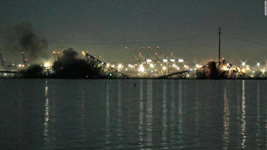 Featured image for Baltimore's Francis Scott Key Bridge Collapses in Ship Collision