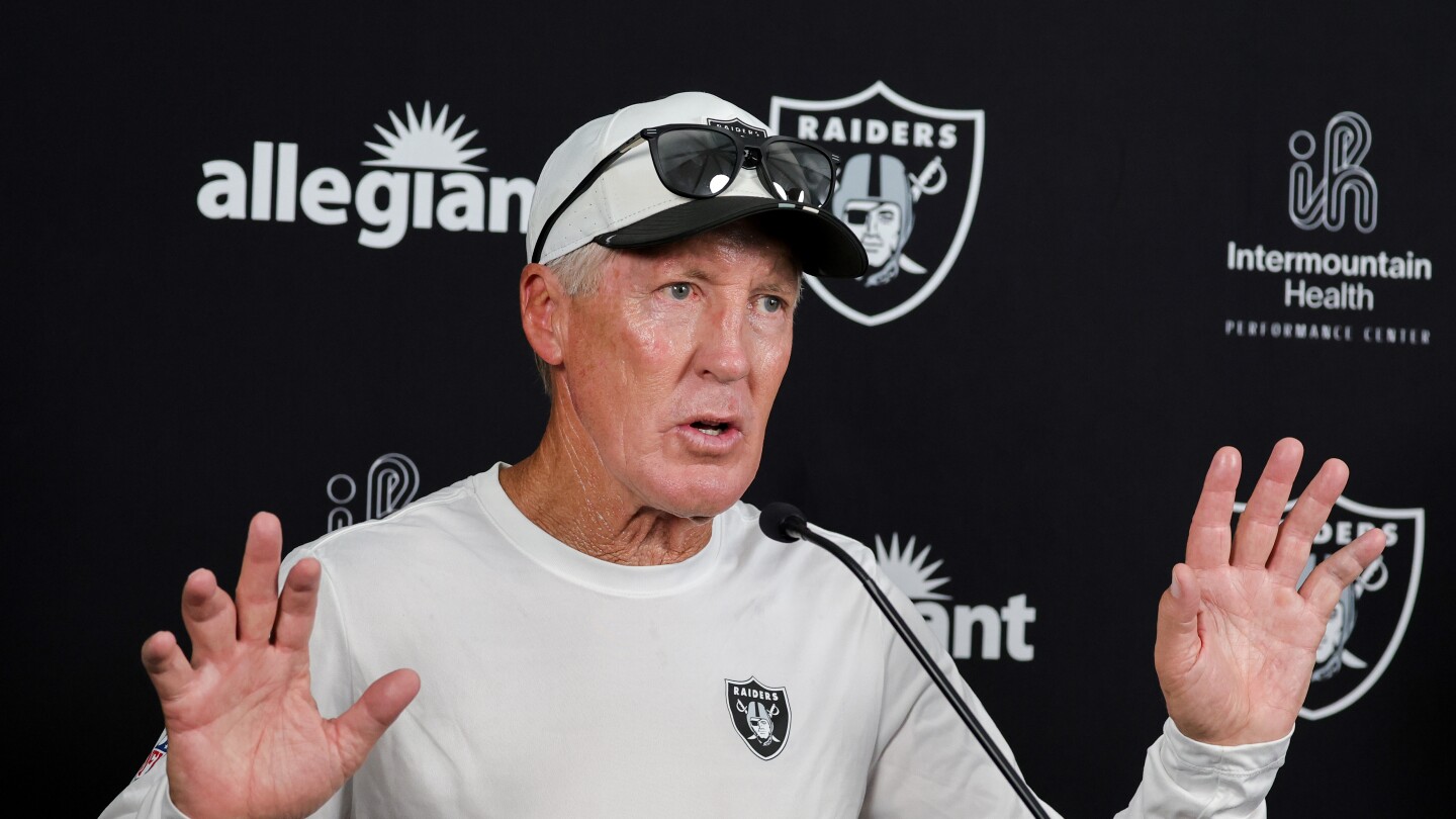Featured image for Pete Carroll Emphasizes Seahawks-Raiders Preseason Clash as Key Game