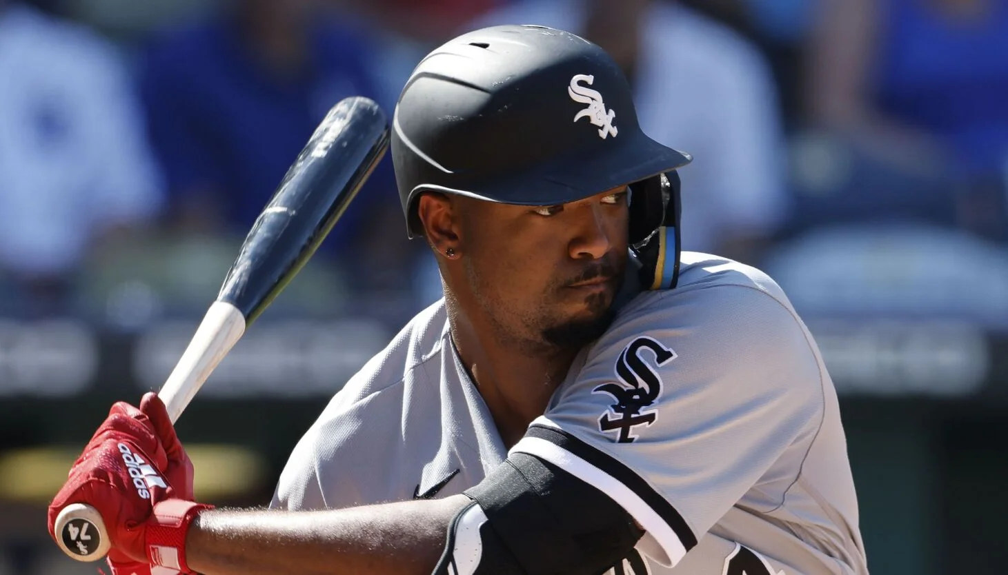 White Sox's Eloy Jimenez sidelined with hamstring injury.