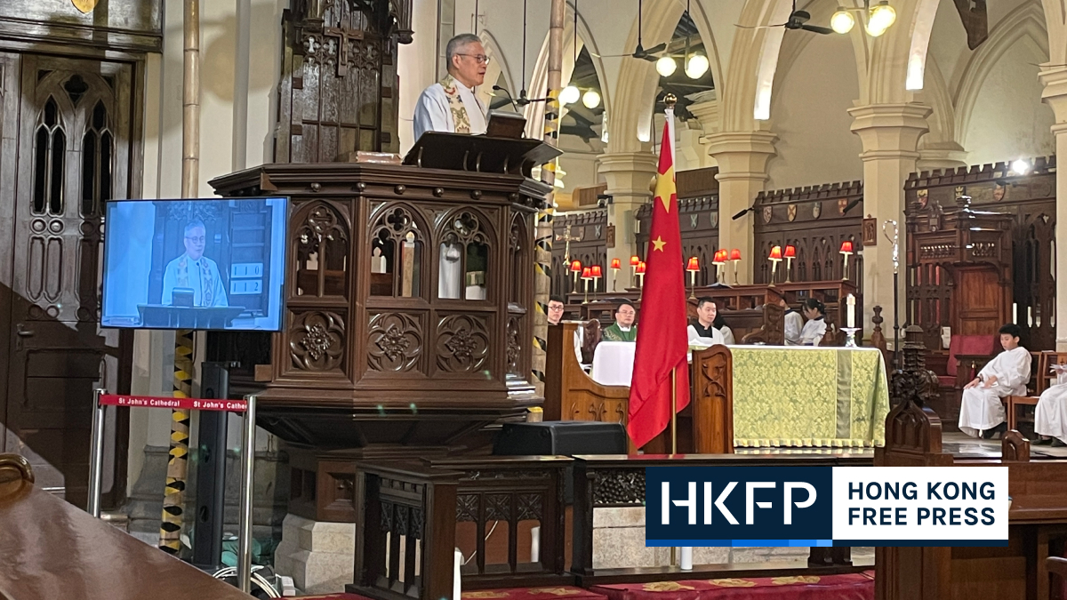 Featured image for Historic Hong Kong Church Raises China's Flag on National Day