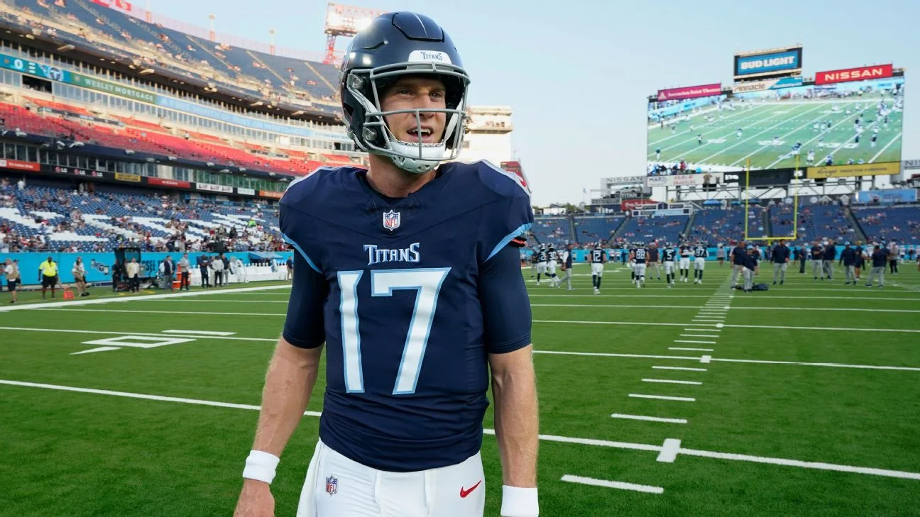 "Titans' Ryan Tannehill's Frustration with Week 1 Sparks Burning Questions for Week 2"
