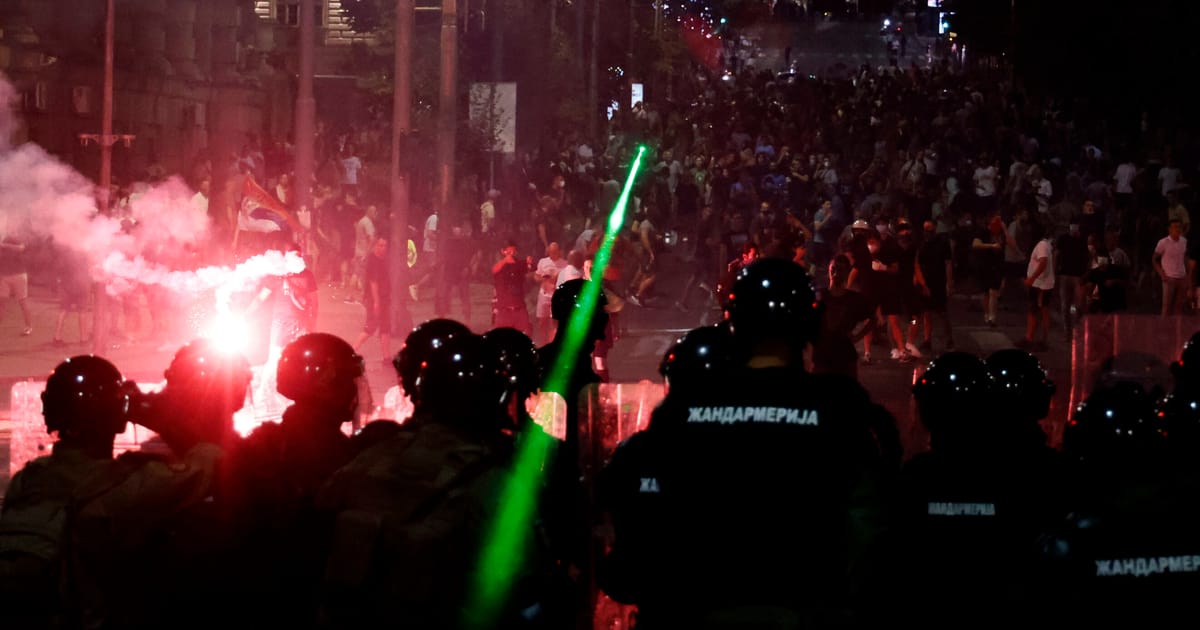 Featured image for Serbia's Protest Violence Escalates Amid Government Provocations
