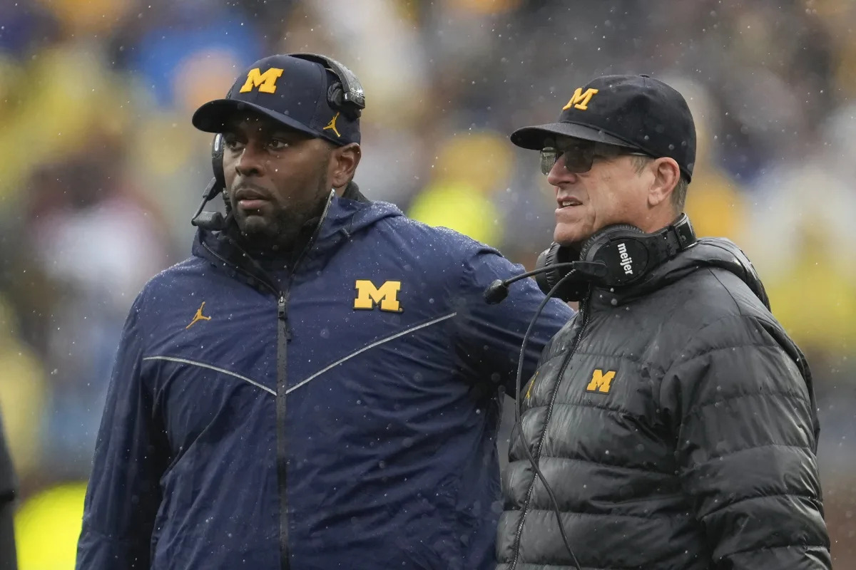 Featured image for "Sherrone Moore: Michigan's New Head Football Coach"