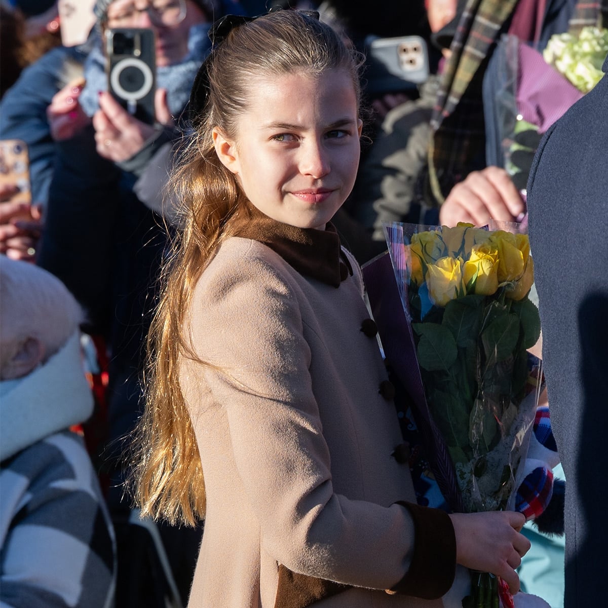 Featured image for Princess Charlotte Breaks Royal Protocol Again During Christmas Walk