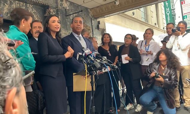 "Furious New Yorkers Heckle AOC Over NYC's Migrant Crisis"