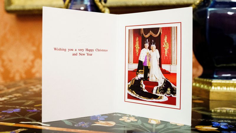 "Royal Christmas Cards: A Glimpse into the Festive Season at Buckingham Palace"