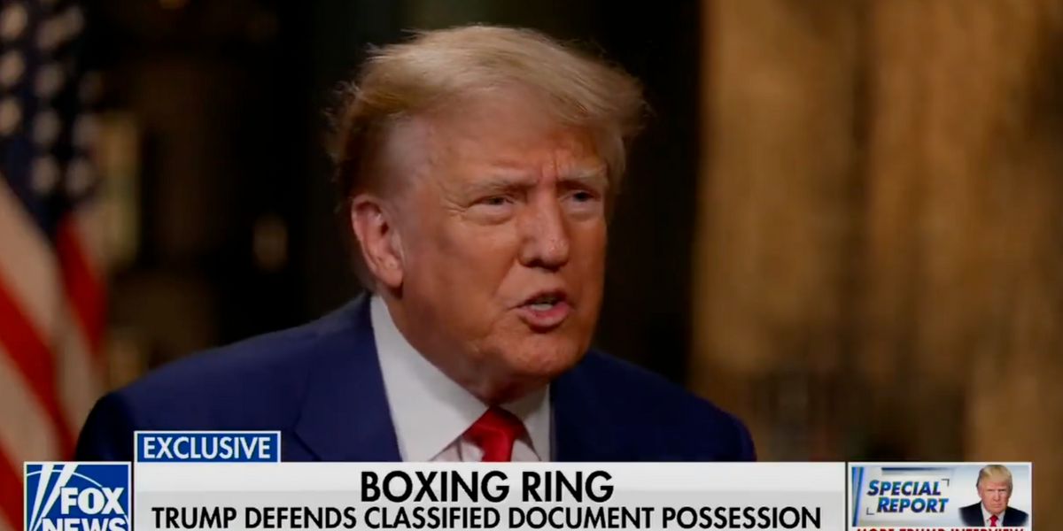 Featured image for Trump's Fox News Interview Sparks Confusion and Concern Among Viewers and Former Cabinet Secretaries.