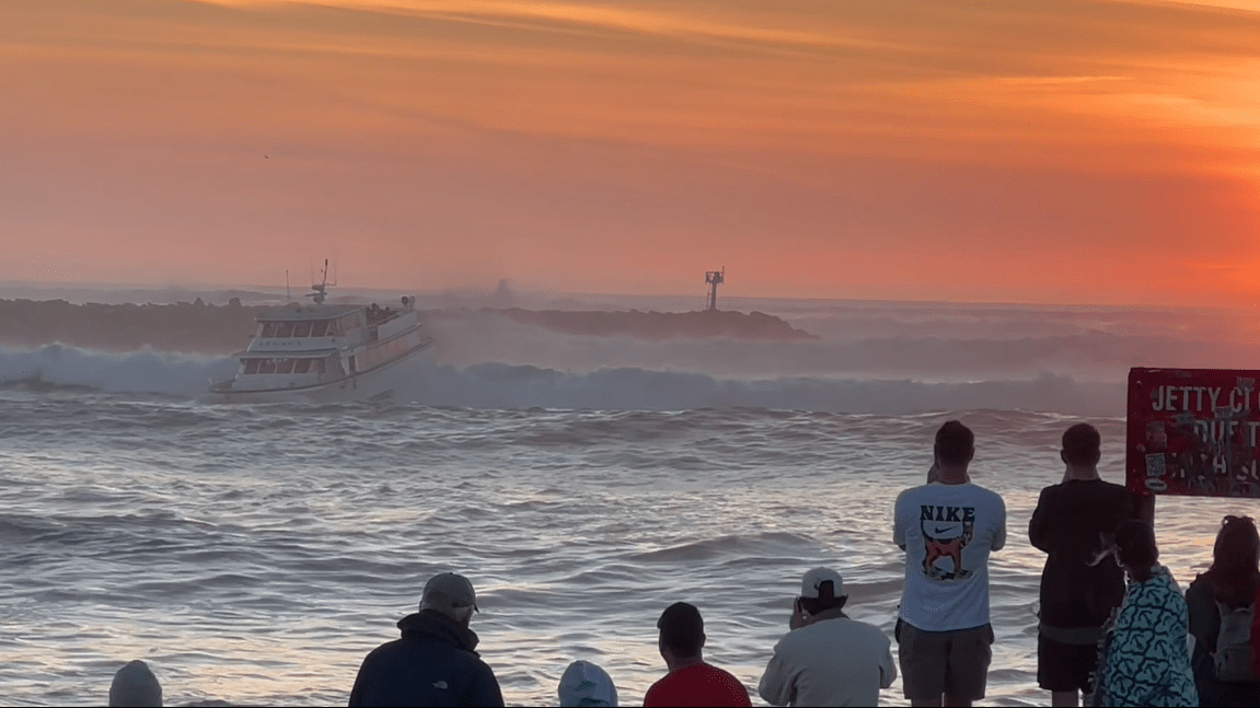 Featured image for "Massive Waves Unleash Fury on California Coastline, Threatening Floods and Landmarks"