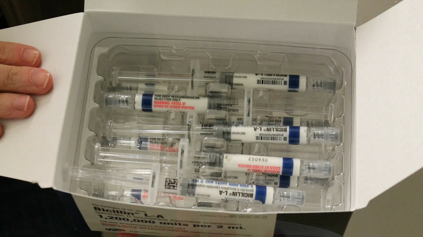 Featured image for "Surging Syphilis Cases Prompt Rationing of Injectable Penicillin and Public Health Concerns in the United States"