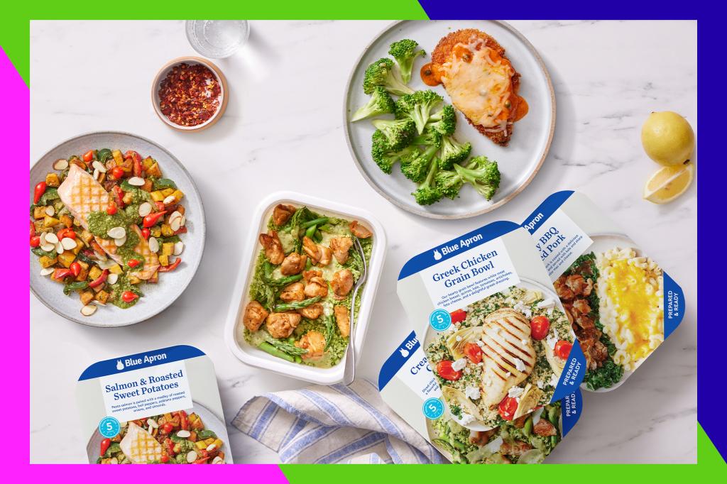 Featured image for "Blue Apron Unveils 'Prepared & Ready' Meal Kits for 2024 Launch"
