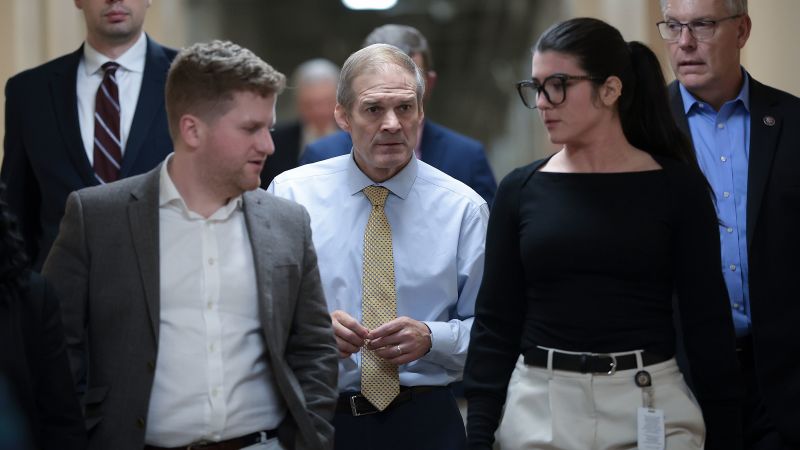 Featured image for "House GOP's Whirlwind Week Leaves Jordan Facing Grim Prospects in Speaker's Fight"