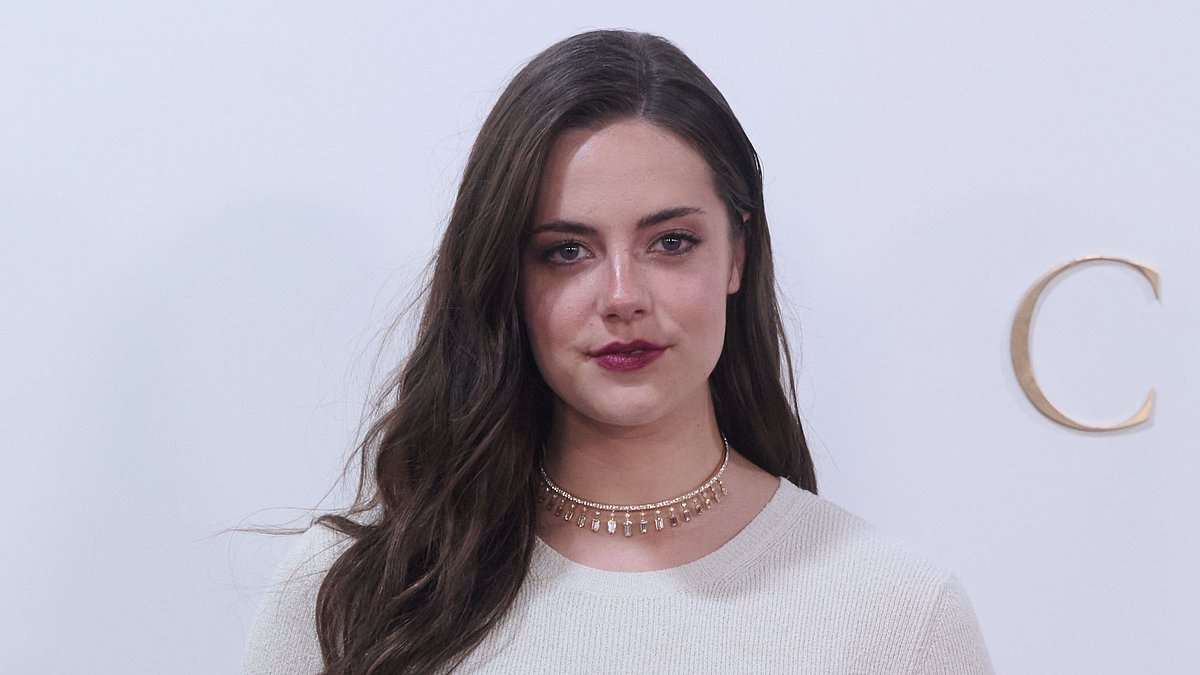 Featured image for "The Crown's Meg Bellamy Shines in Valentino Dress Alongside Emma Corrin and Elizabeth Debicki at Glitzy Event"