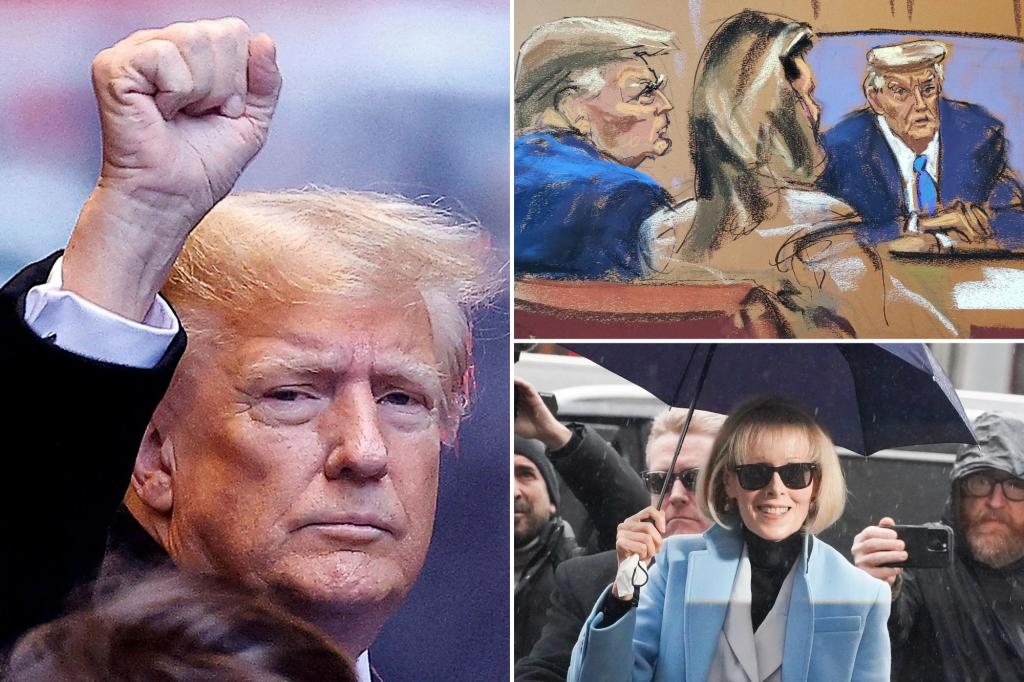 "Trump's Brief Testimony in E. Jean Carroll Defamation Trial Leaves Courtroom Stunned"