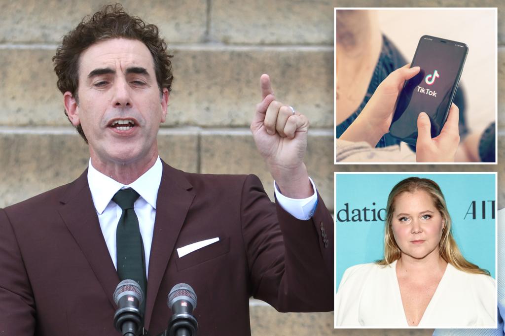 TikTok Under Fire: Sacha Baron Cohen and Jewish Celebrities Condemn Surge in Antisemitism