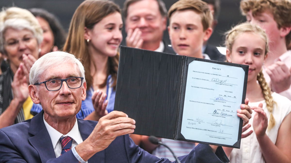 Featured image for "Tony Evers Calls for Reevaluation of Wisconsin's Congressional Maps"