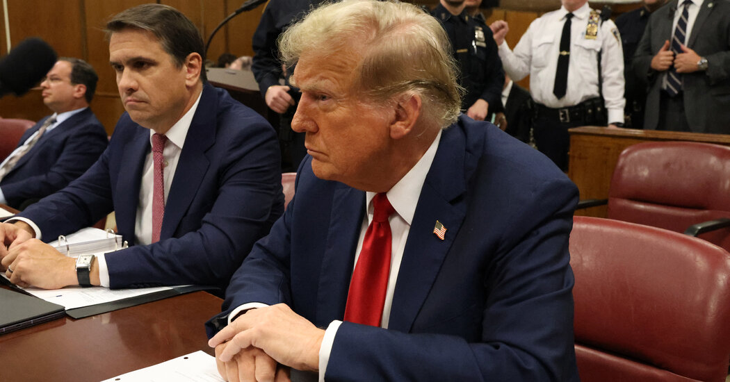 "Trump's Unprecedented Criminal Trial: Live Updates and Courtroom Drama"
