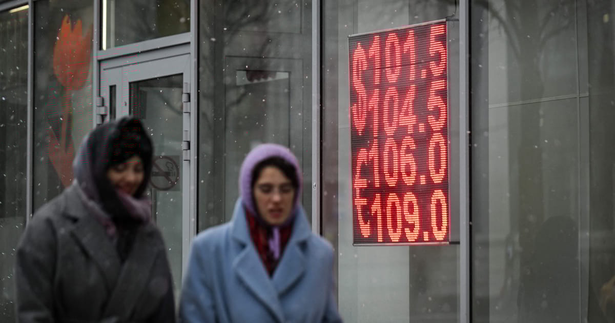 Featured image for Russian Ruble Plummets Amid Economic Strain and Public Concern