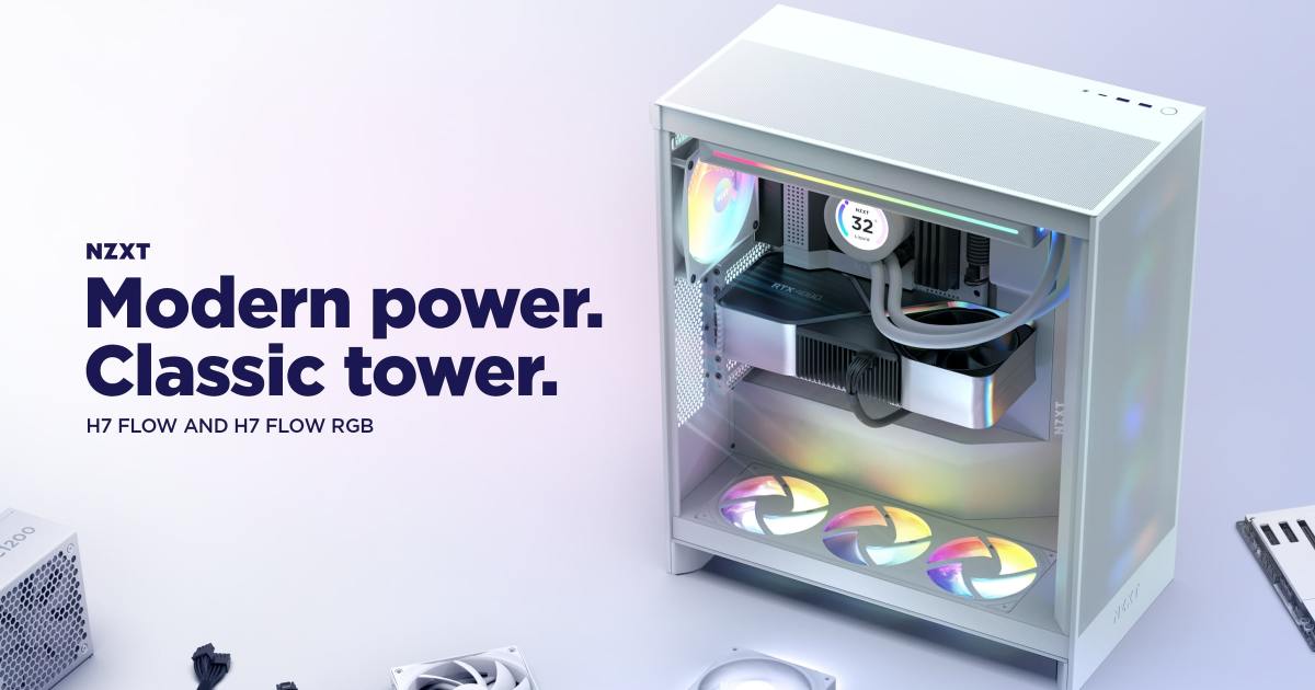 Featured image for NZXT Unveils Redesigned H7 Flow Case and New Fan Range at Computex 2024
