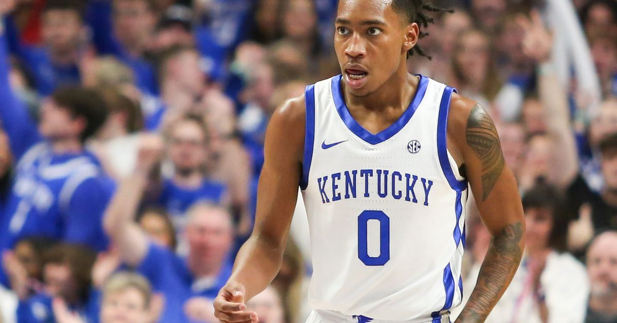 Featured image for "Jerry Stackhouse Praises Rob Dillingham's Kyrie Irving-like Skills After Kentucky's Win Over Vanderbilt"