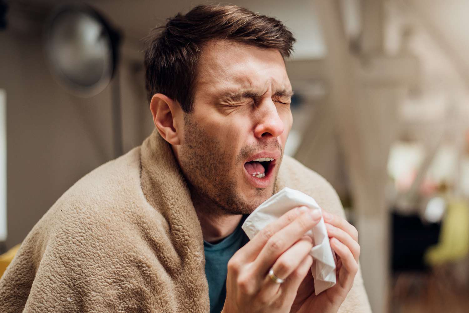 Featured image for Man's Throat Ruptures After Attempting to Suppress Sneeze