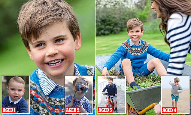 "Royal Family Celebrates Prince Louis' Fifth Birthday with Playful Photos"