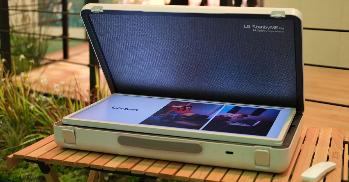 Featured image for LG Unveils Innovative and Portable Suitcase TV for On-the-Go Entertainment