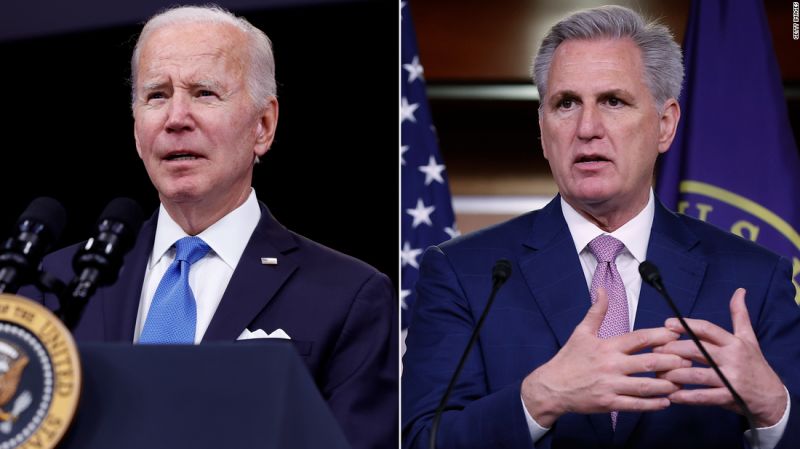 Debt ceiling negotiations highlight political tensions in US government.