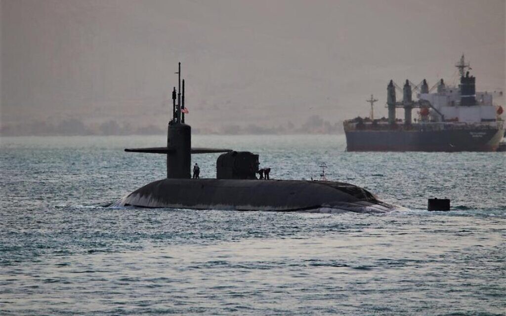 US Sends Guided-Missile Submarine to Middle East Amid Iran Tensions