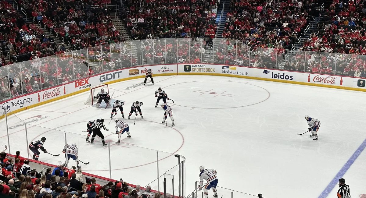 Oilers Dominate Capitals, Ending Winning Streak