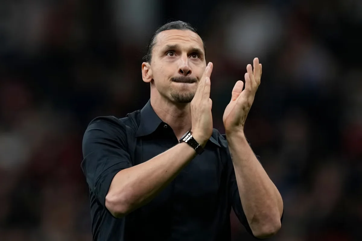 Zlatan Ibrahimovic announces retirement after AC Milan win.