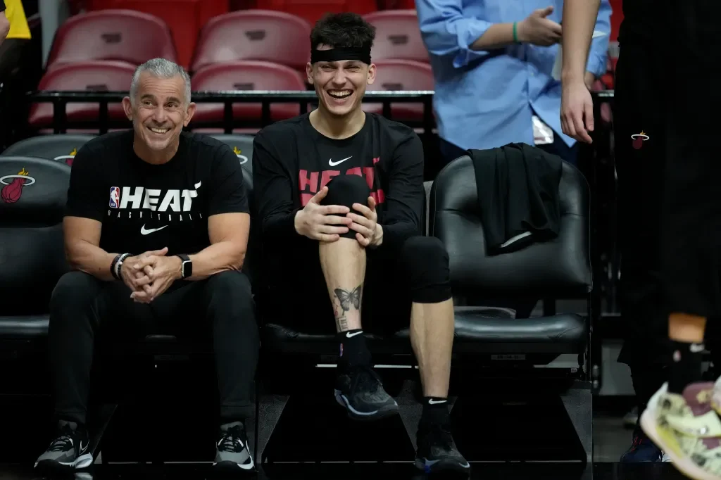 Tyler Herro's Injury Status Still Uncertain for Game 3 of NBA Finals.