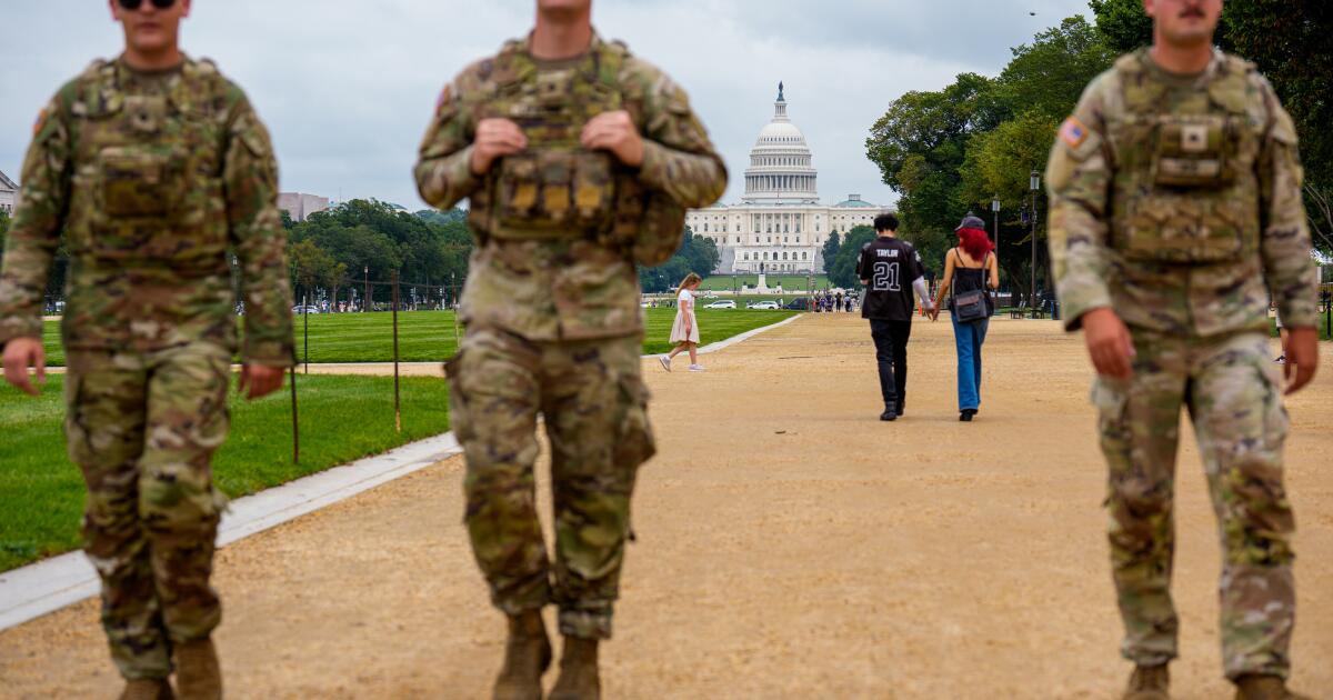 Featured image for Debate Over Trump's Use of National Guard in U.S. Cities