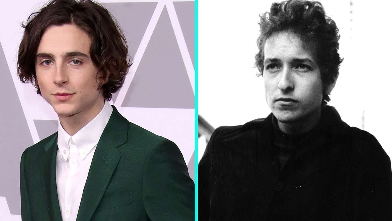 "Timothée Chalamet's Transformation as Young Bob Dylan in Biopic Revealed in First Set Photos"