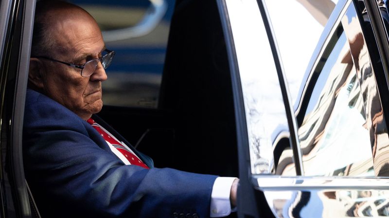Rudy Giuliani Ordered to Pay $150 Million for Defaming Georgia Election Workers