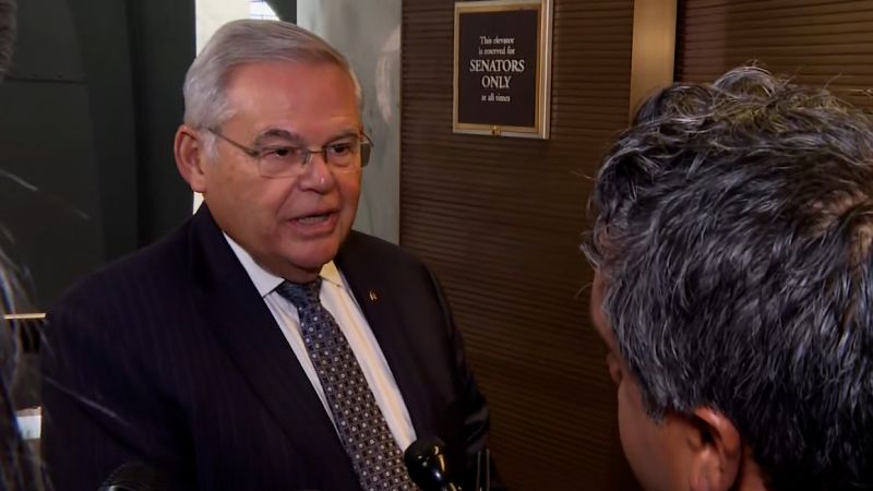 Featured image for "Indicted Senator Faces Tough Questions on Classified Briefings"