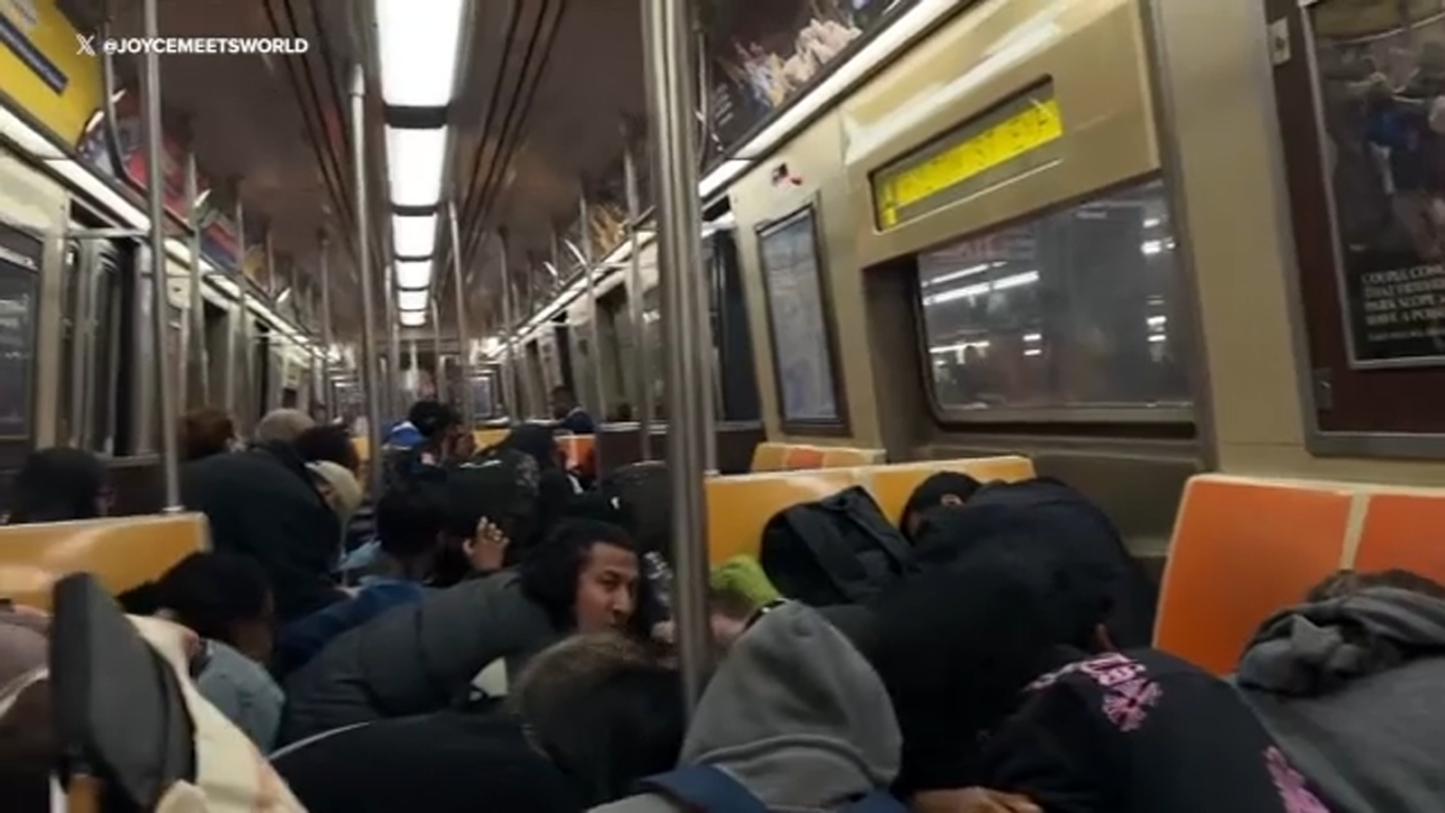 Featured image for Subway Shooting: Woman Stabs Victim, Man Shot with Own Gun