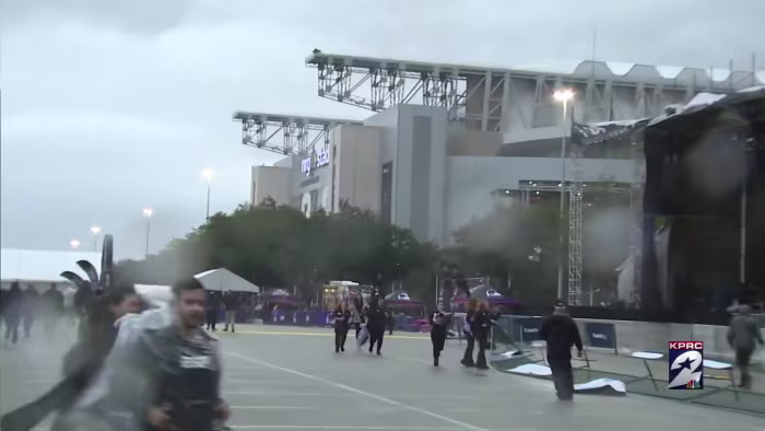 Featured image for "Severe Weather Threatens Houston's NRG Stadium During National Championship Game"