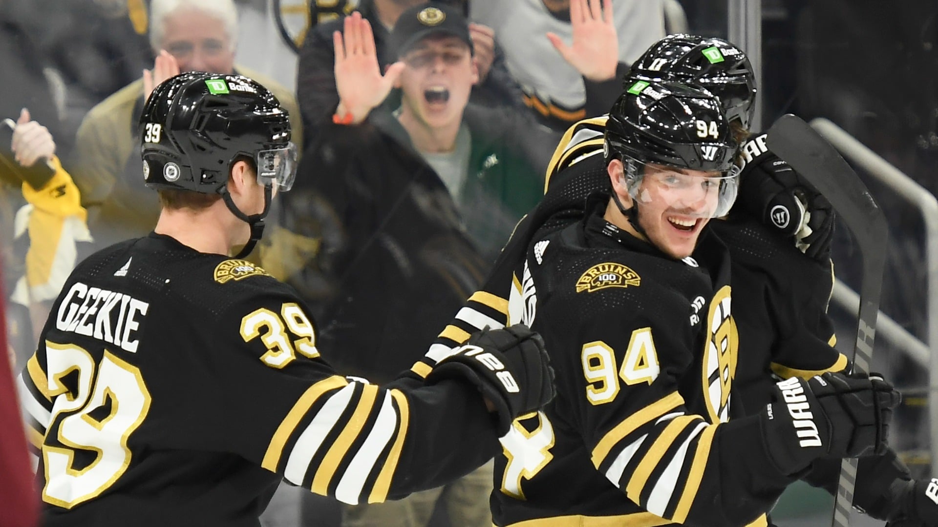 Featured image for "Bruins' Lauko's Hilarious Response After First Goal & Avalanche Rematch Preview"