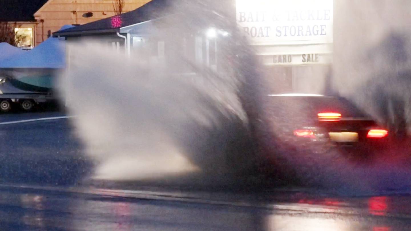 "Massachusetts Braces for Winter Storm: Rainfall Totals and Wind Gusts Reported"