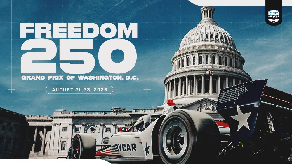 IndyCar to Stage Historic National Mall Street Race for America’s 250th Birthday
