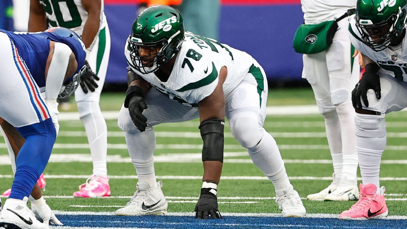 Jets Release Veteran Guard Laken Tomlinson, Clearing $8 Million in Cap Space