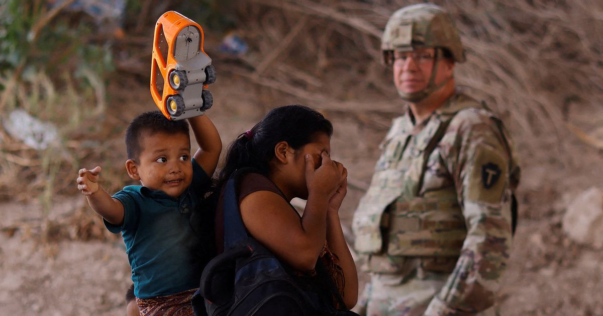 Title 42 expiration leads to decrease in US-Mexico border crossings.