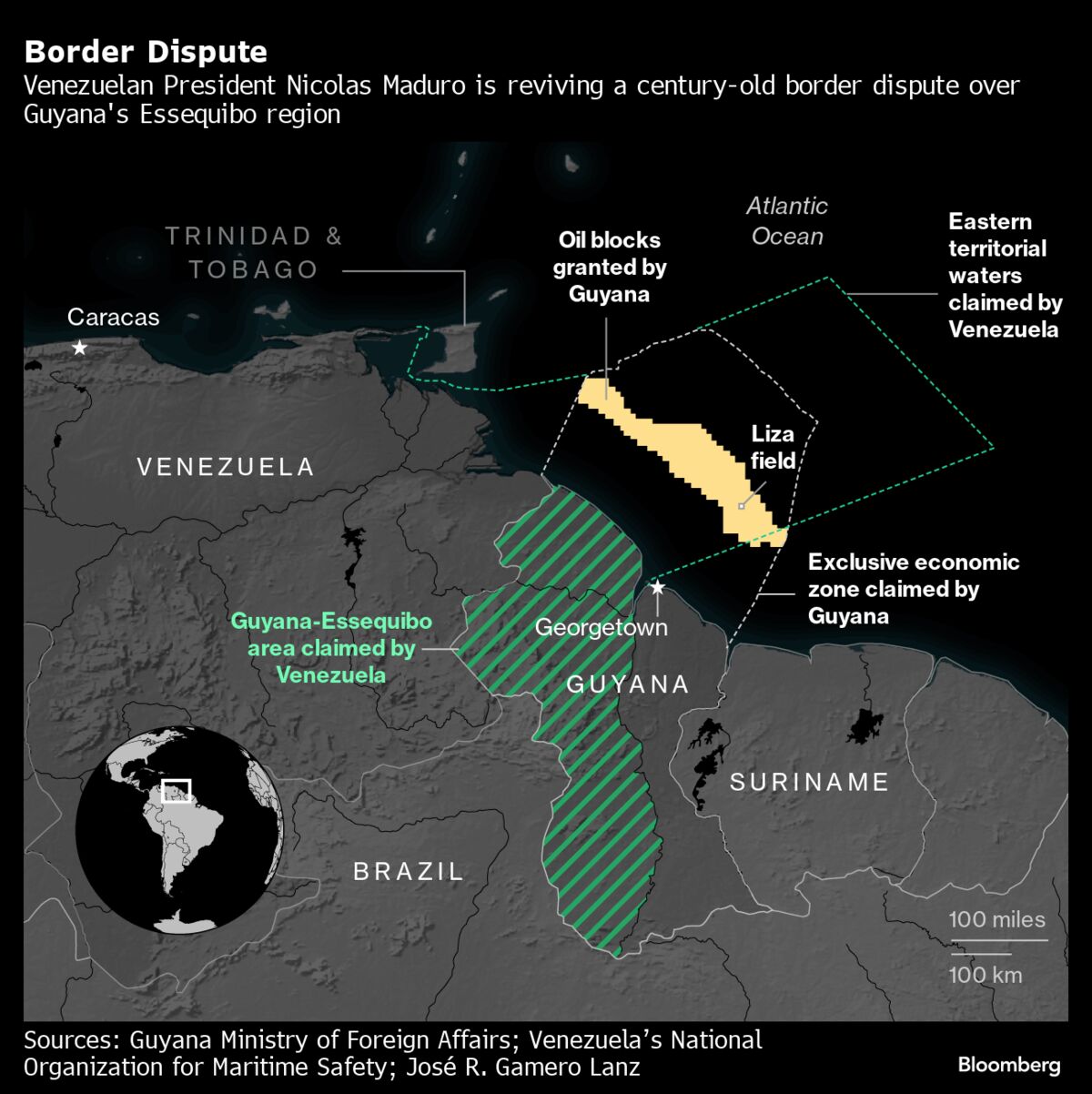 Venezuela's Territorial Dispute with Guyana Sparks International Tensions