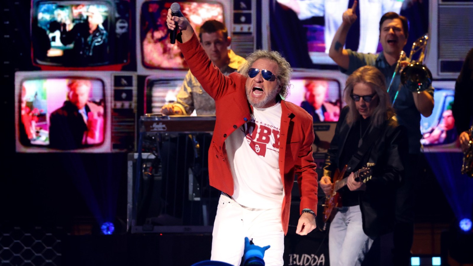 Featured image for Sammy Hagar Pays Tribute to Toby Keith with 'I Love This Bar' at 2024 CMT Awards