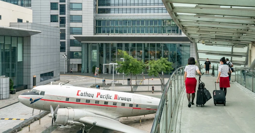 Cathay Pacific's Double Trouble: Covid and China Crackdown.