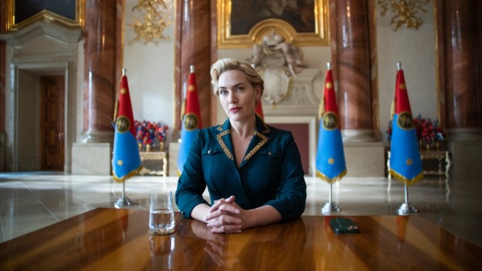 Kate Winslet stars in HBO's satirical limited series 'The Regime'.